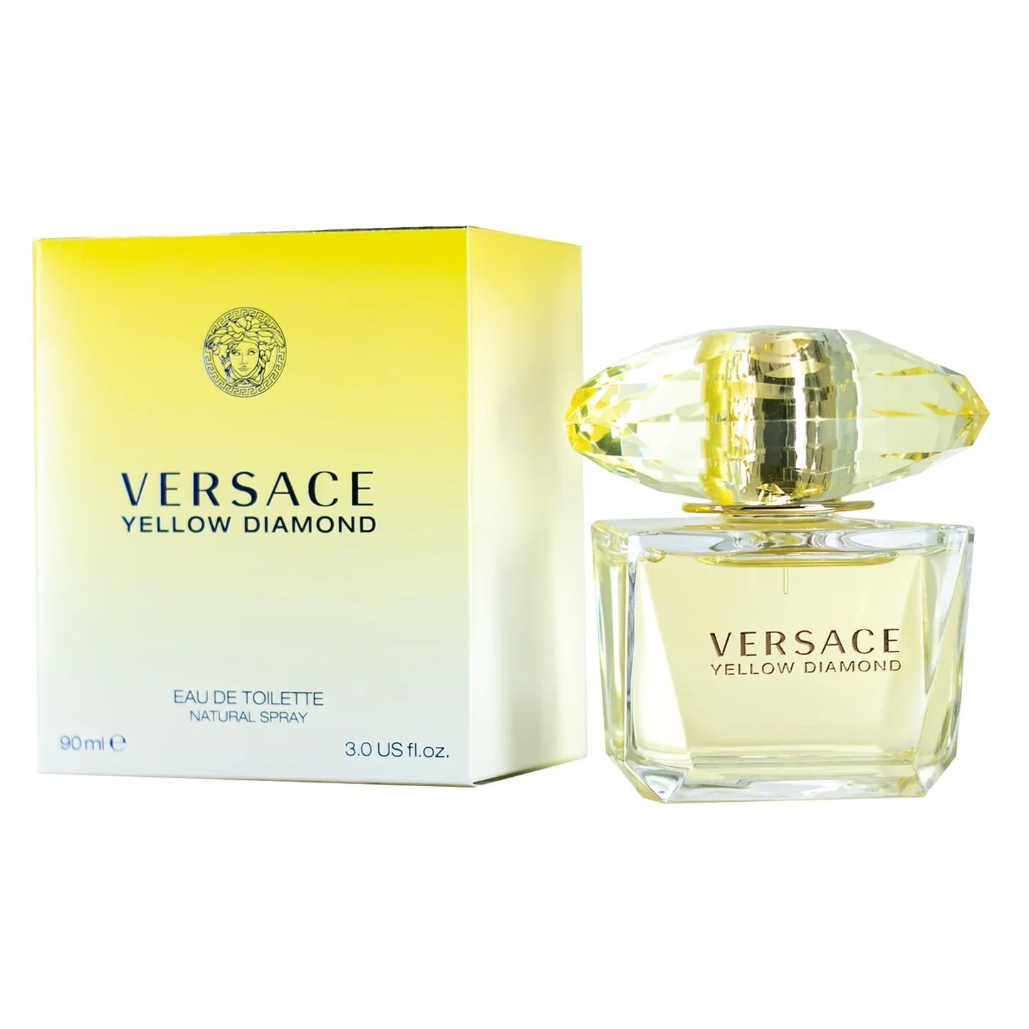 Versace Yellow Diamond by Gianni Versace Woman Eau de Toilette Natural Spray 3 OZ