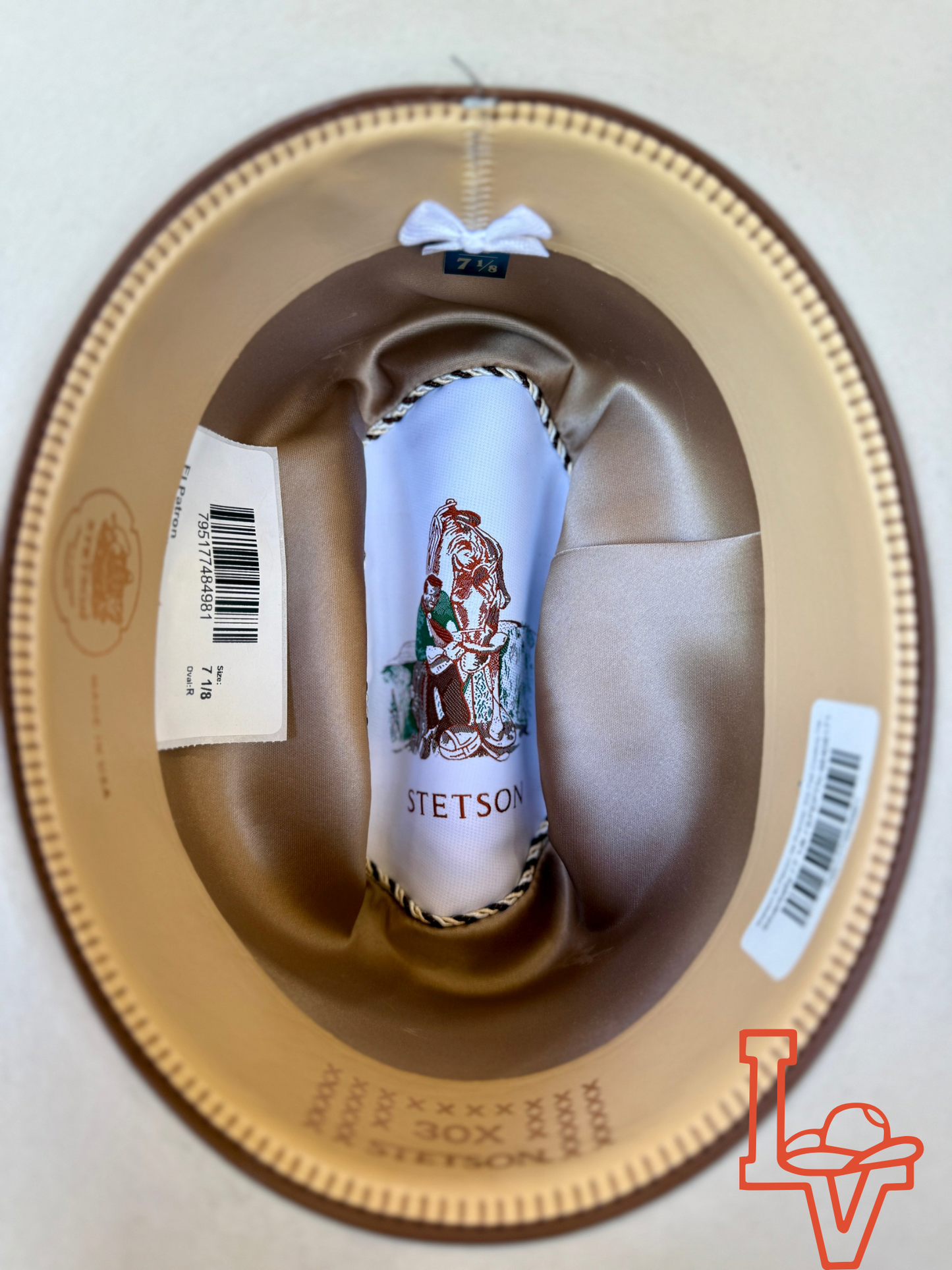 Stetson El Patron 48 Premier 30x Felt Cowboy Hat Regular Crown Silverbelly