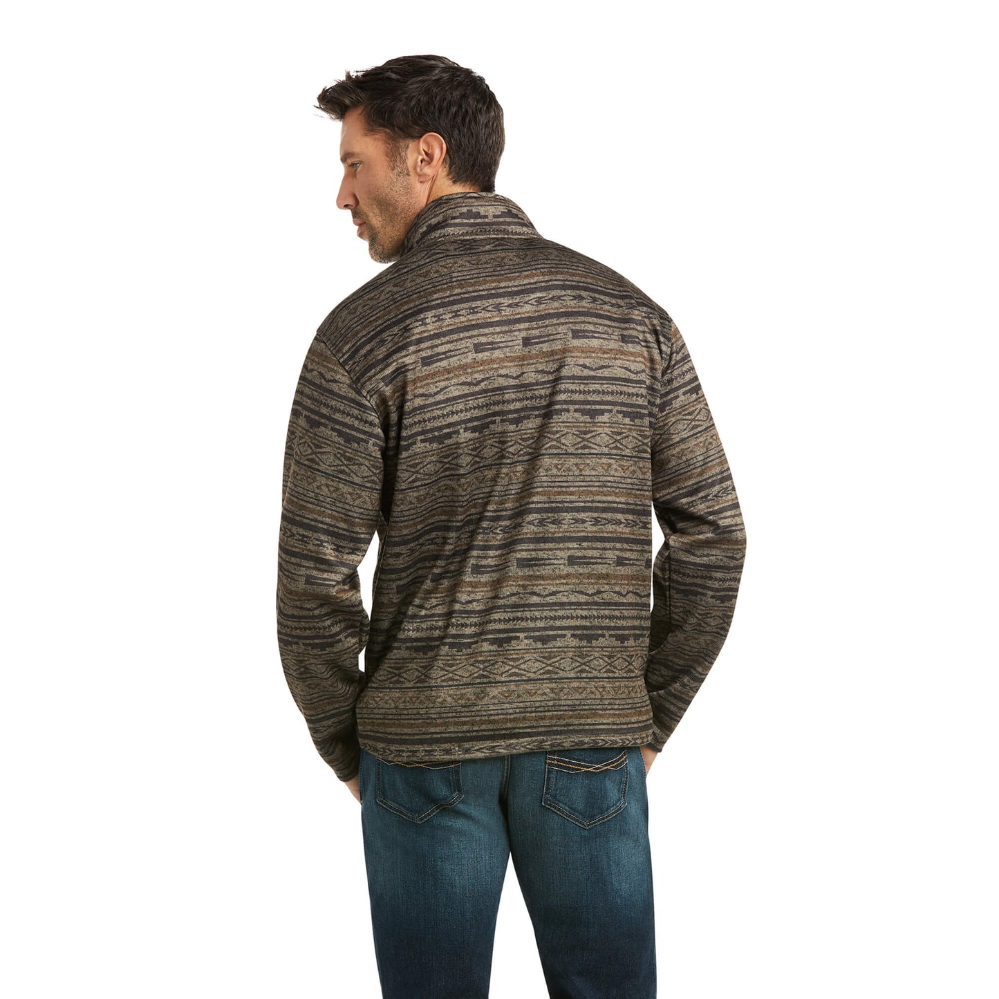 JETTY GRAY SERAPE PRINT