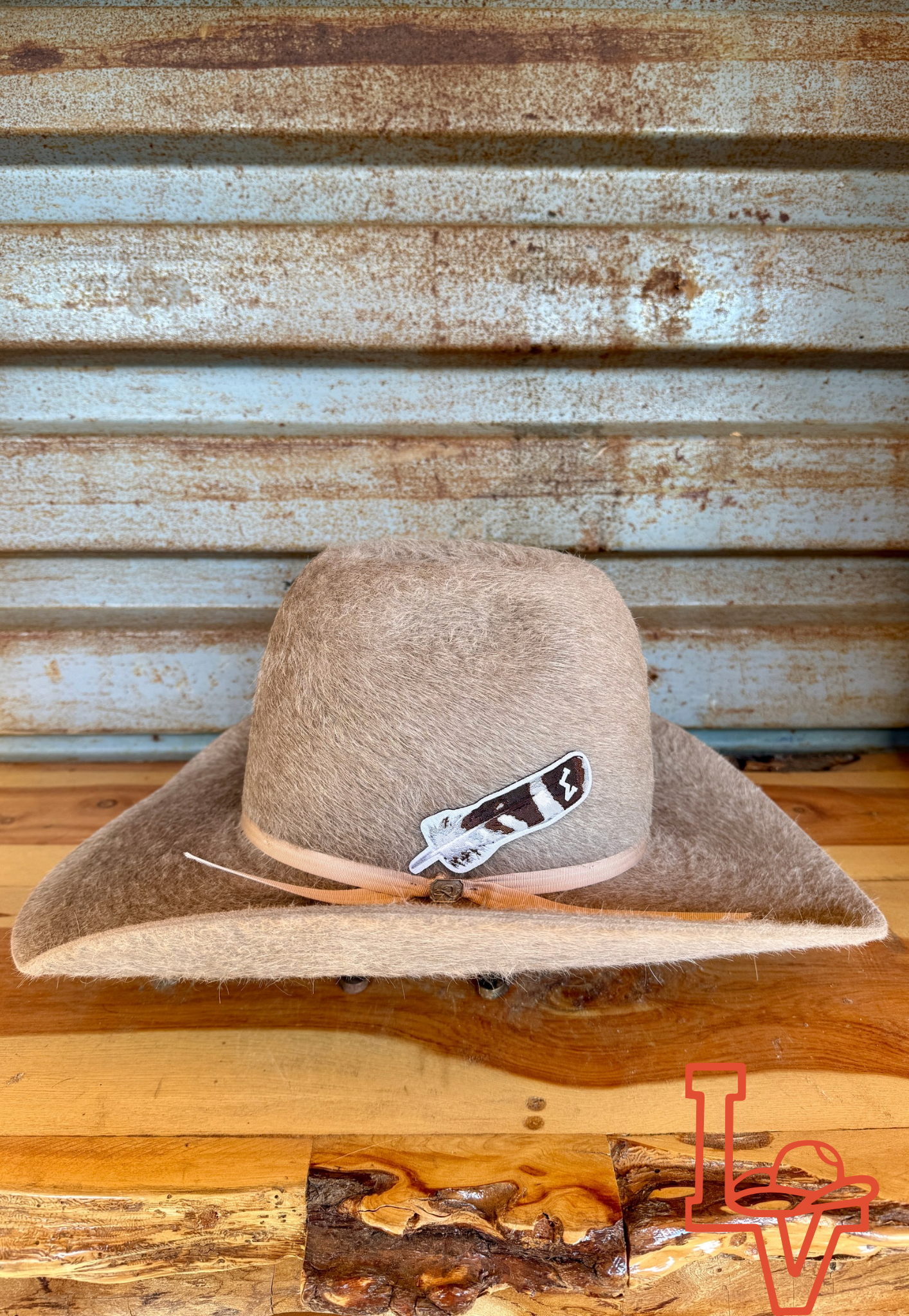Resistol 8x Kodiak Cowboy Hat Fur Felt Hat Stone