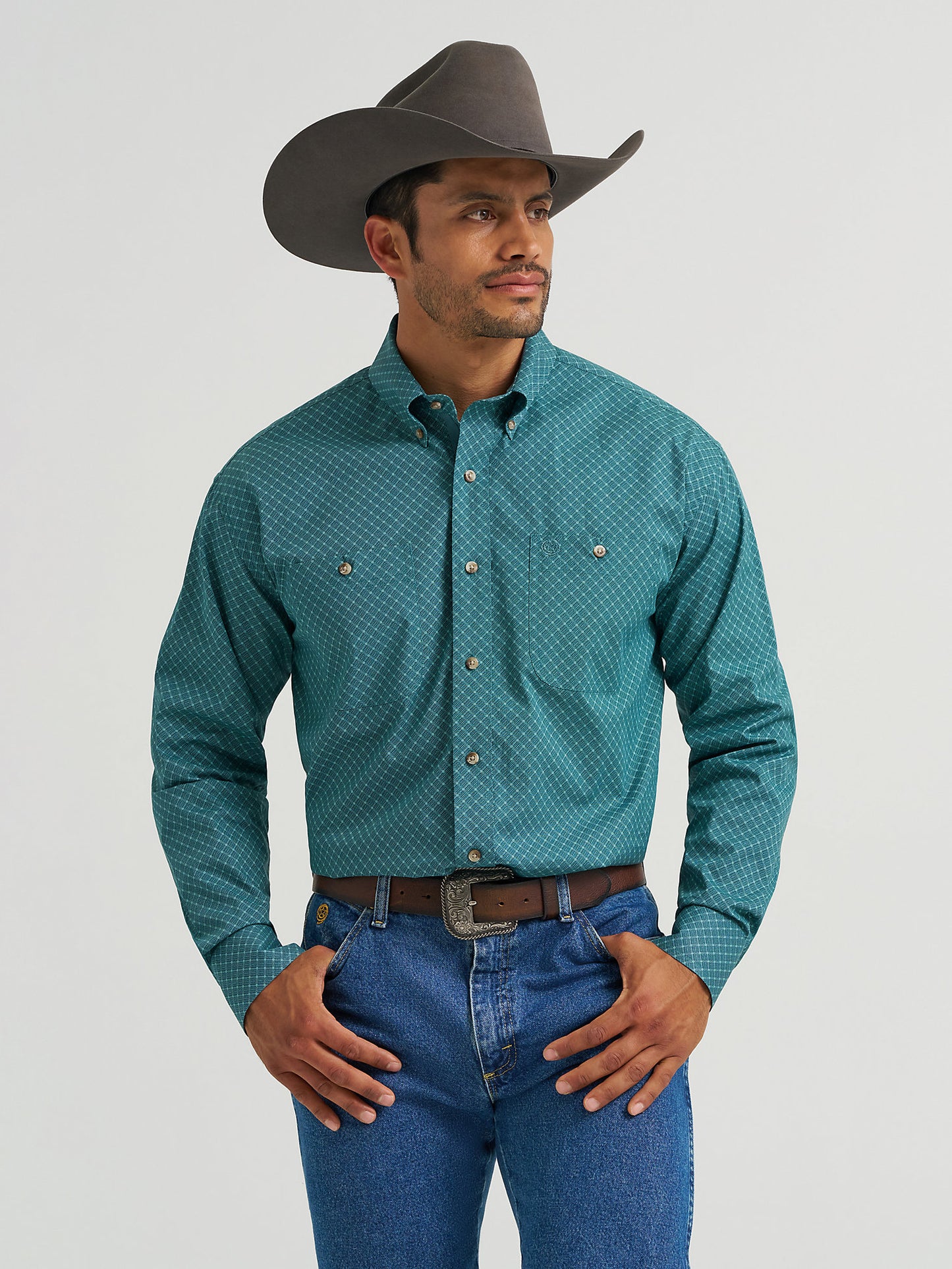 Teal Diamondpane