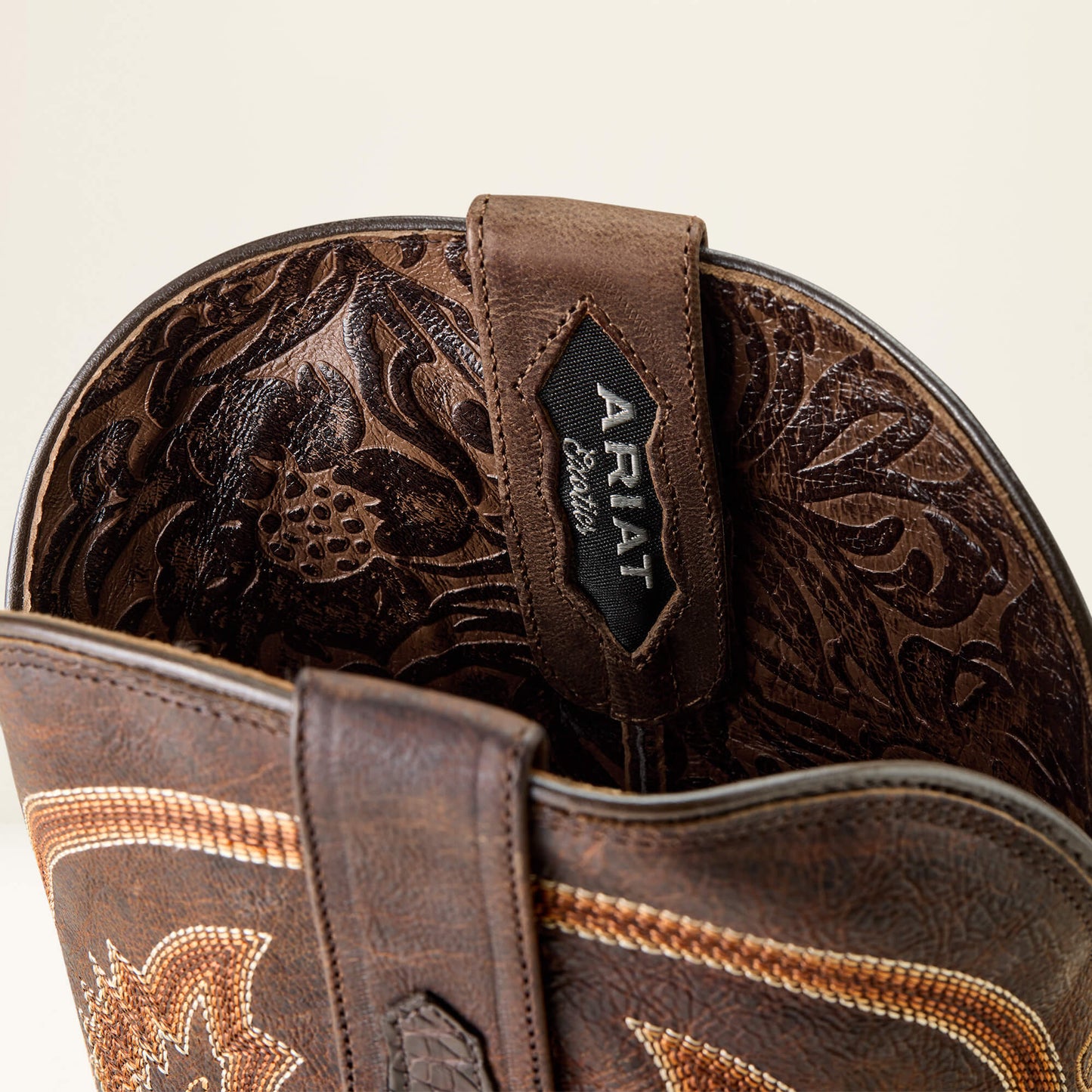 CHOCOLATE CAIMAN BELLY|CHESTNUT BROWN