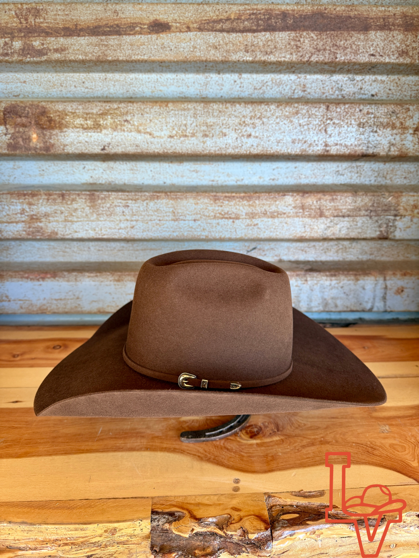 Rodeo King 30X Beaver Felt Hat Regular Crown Whiskey