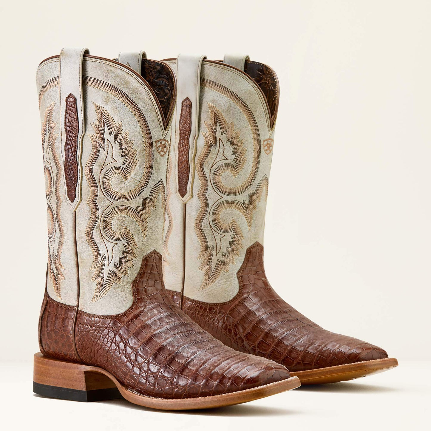 WHISKEY CAIMAN BELLY|WARM TAUPE