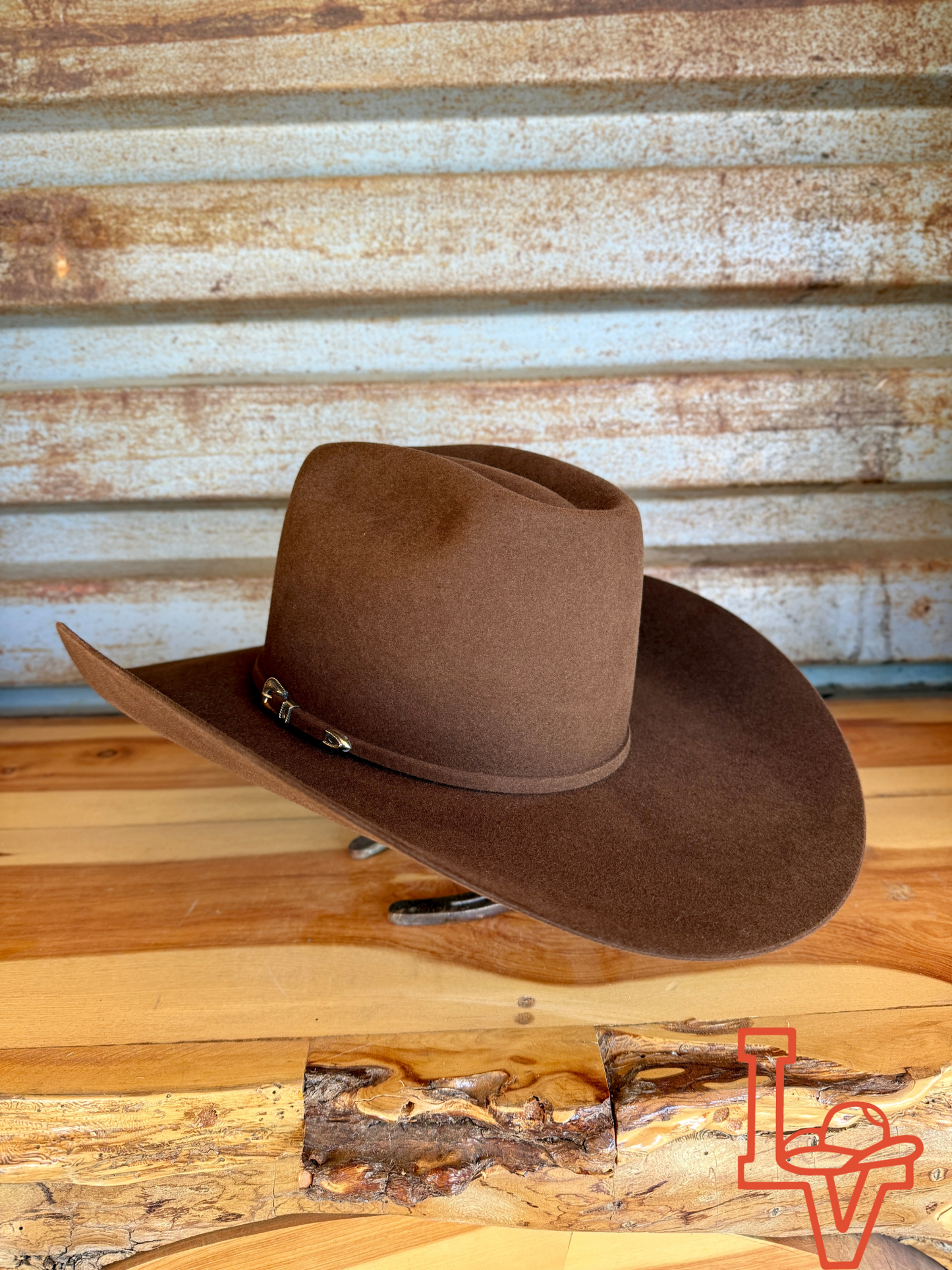 Rodeo King 30X Beaver Felt Hat Regular Crown Whiskey