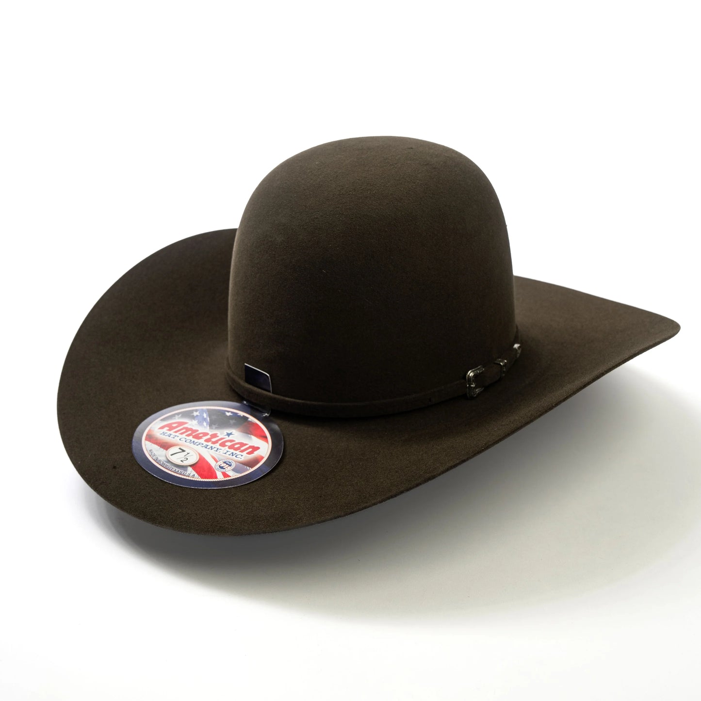 American Hat Company 10X Felt Hat Regular Crown Evergreen