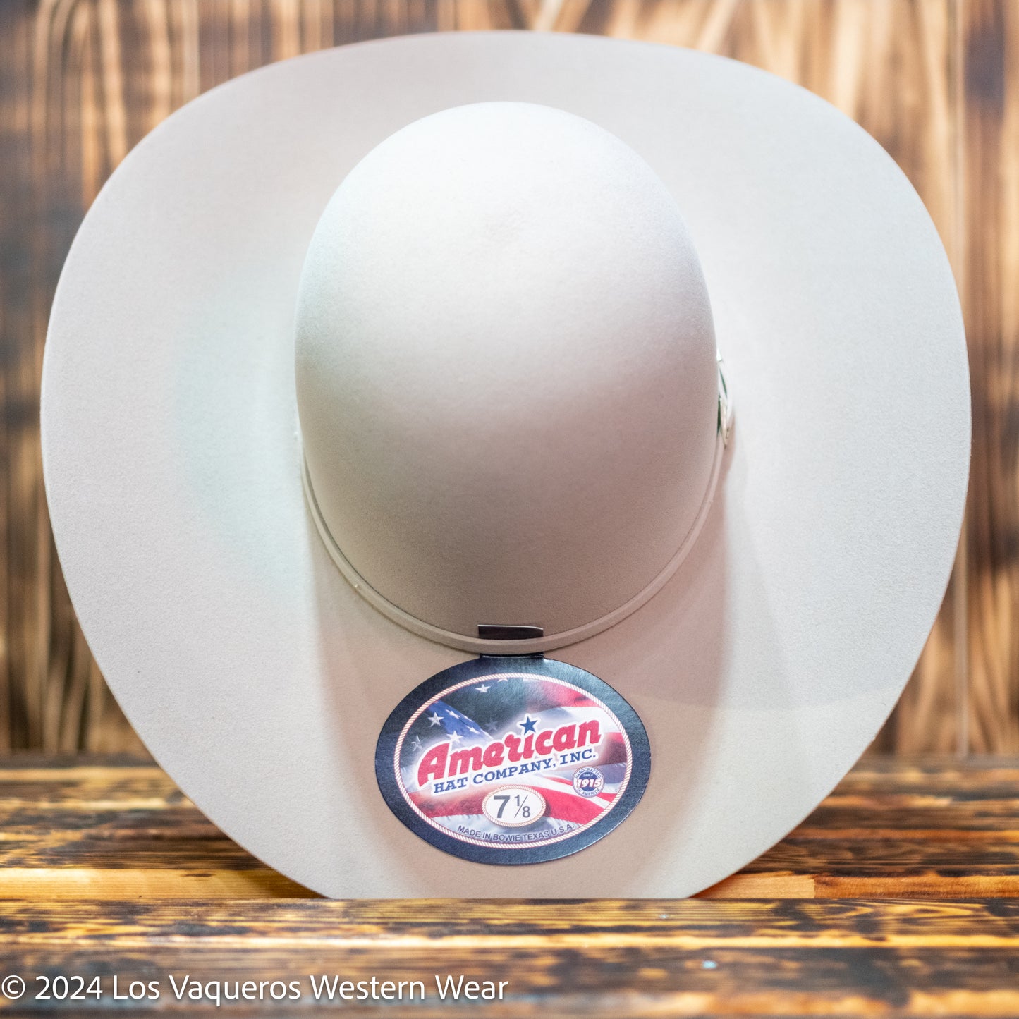American Hat Company 40X Felt Hat Regular Crown Silver Belly