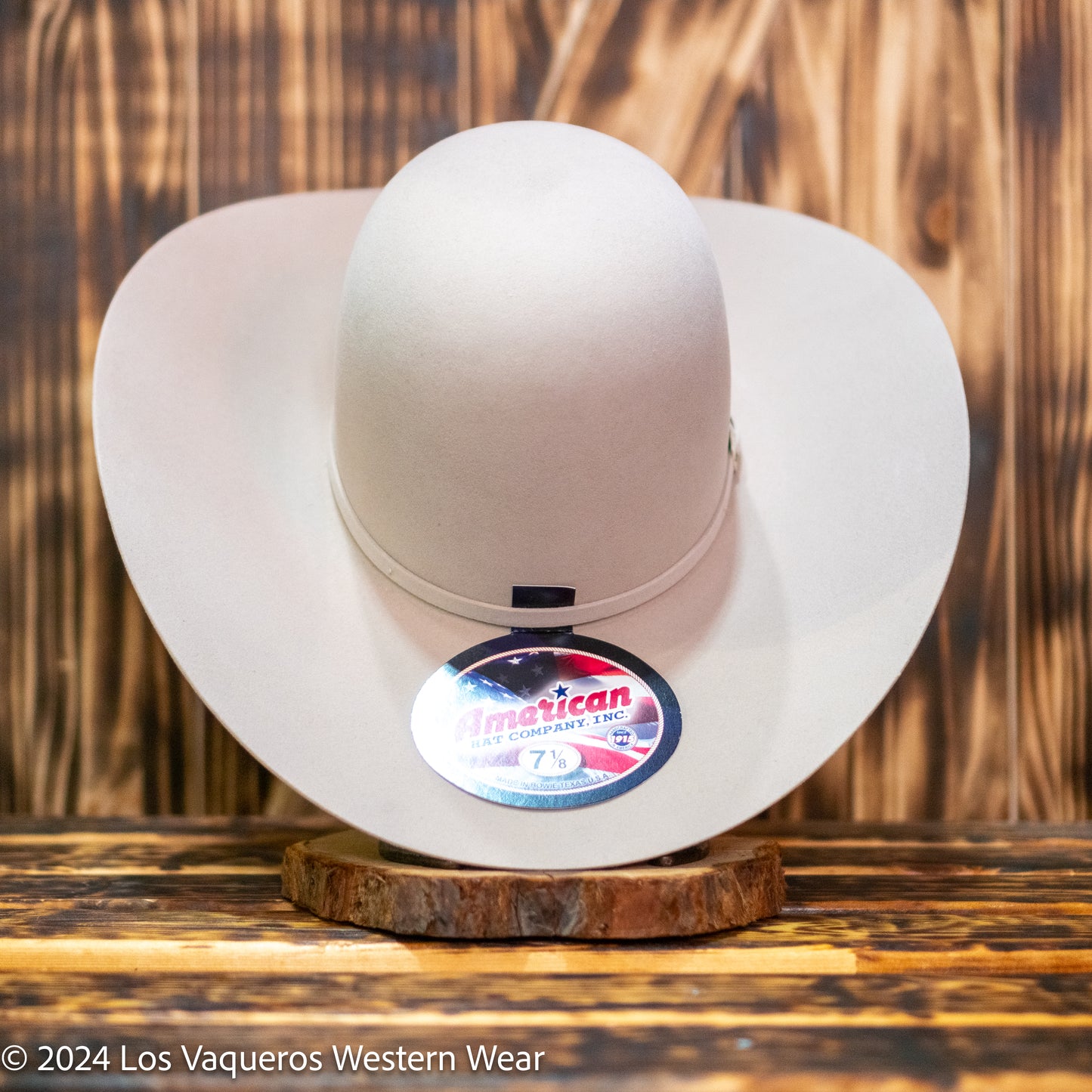 American Hat Company 40X Felt Hat Regular Crown Silver Belly