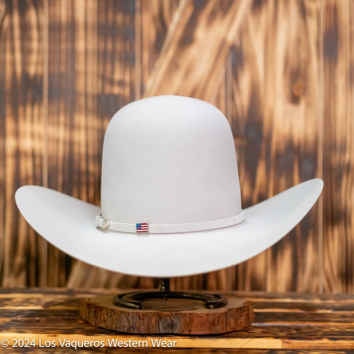 American Hat Company 40X Felt Hat Regular Crown Silver Sand