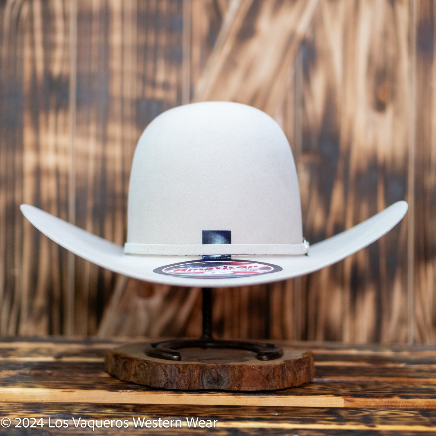 American Hat Company 40X Felt Hat Regular Crown Silver Belly