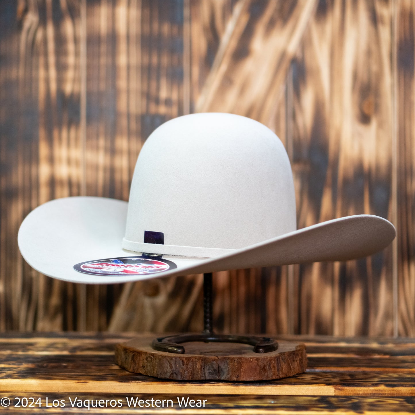 American Hat Company 40X Felt Hat Regular Crown Silver Belly