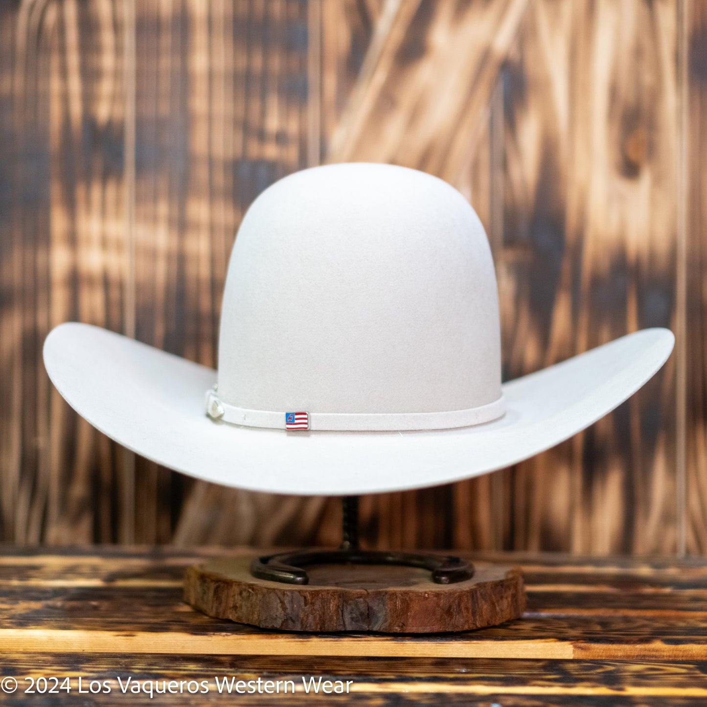 American Hat Company 40X Felt Hat Regular Crown Silver Belly
