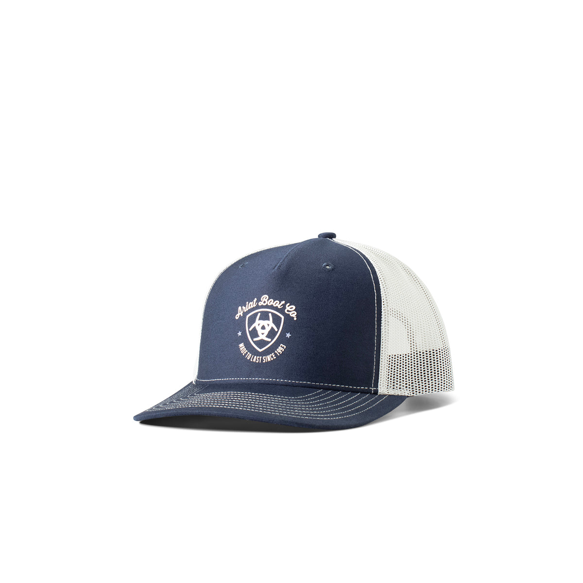 Ariat Mens Ariat Printed Logo Snapback Navy