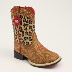 Twister Avery Toddler Boots Tan