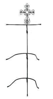 Cross Metal 3 Tier Hat Rack
