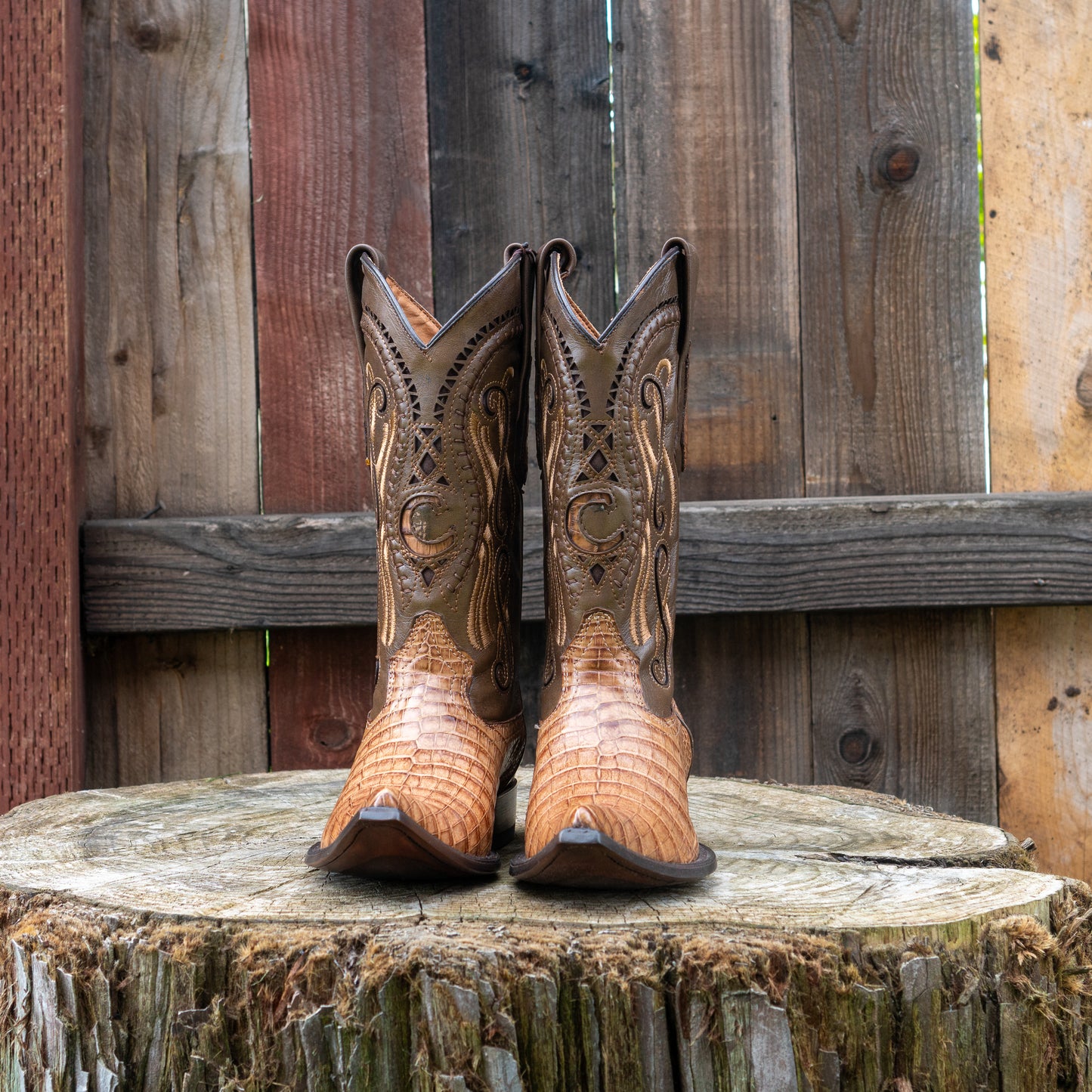 Cuadra Men's Fuscus Lomo Belly Cowboy Boots in Wax Orix
