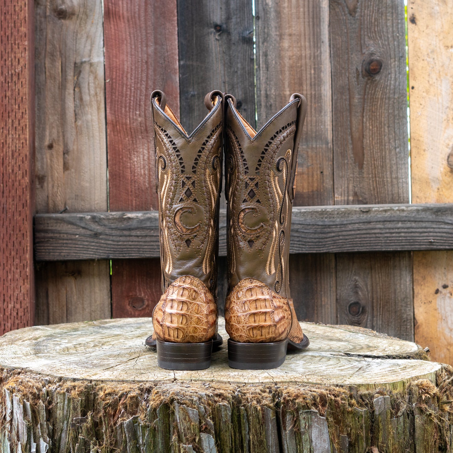 Cuadra Men's Fuscus Lomo Belly Cowboy Boots in Wax Orix
