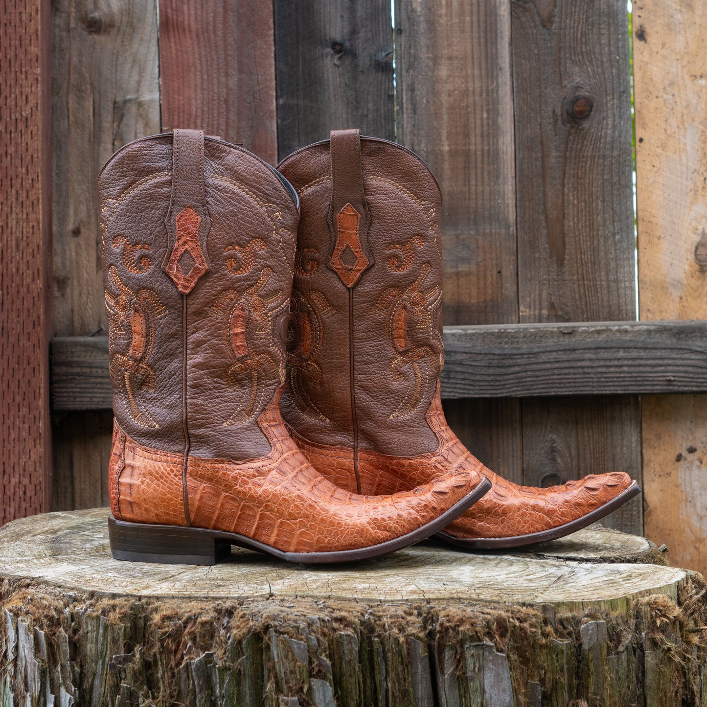 Cuadra Men's Fuscus Lomo Belly Cowboy Boots in Honey
