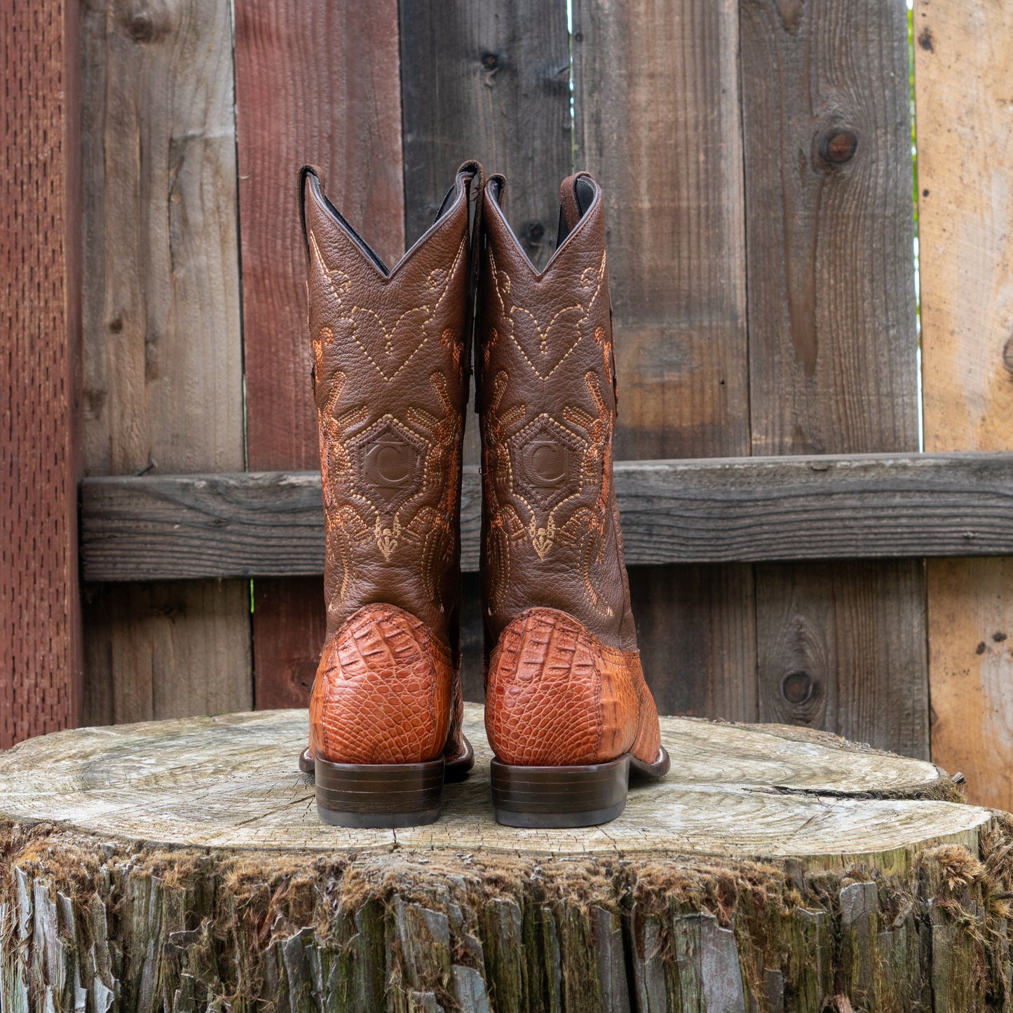 Cuadra Men's Fuscus Lomo Belly Cowboy Boots in Honey