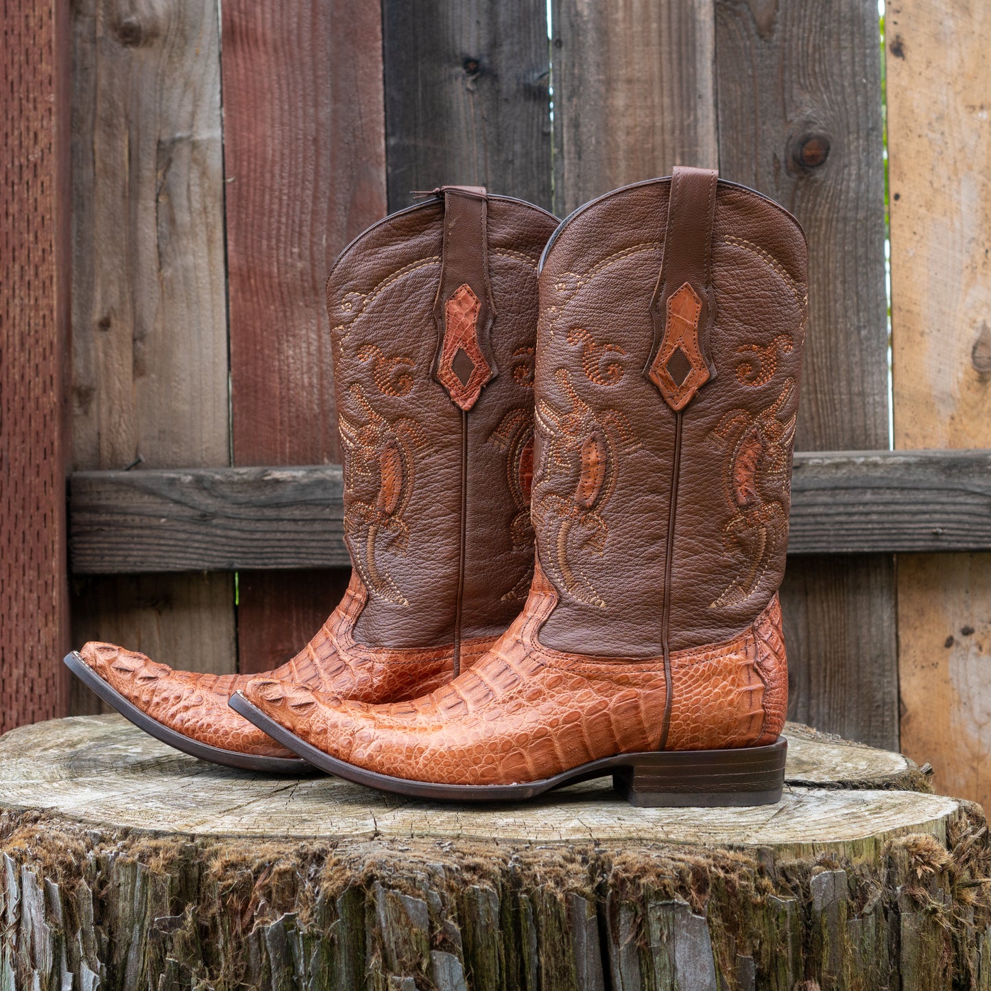 Cuadra Men's Fuscus Lomo Belly Cowboy Boots in Honey
