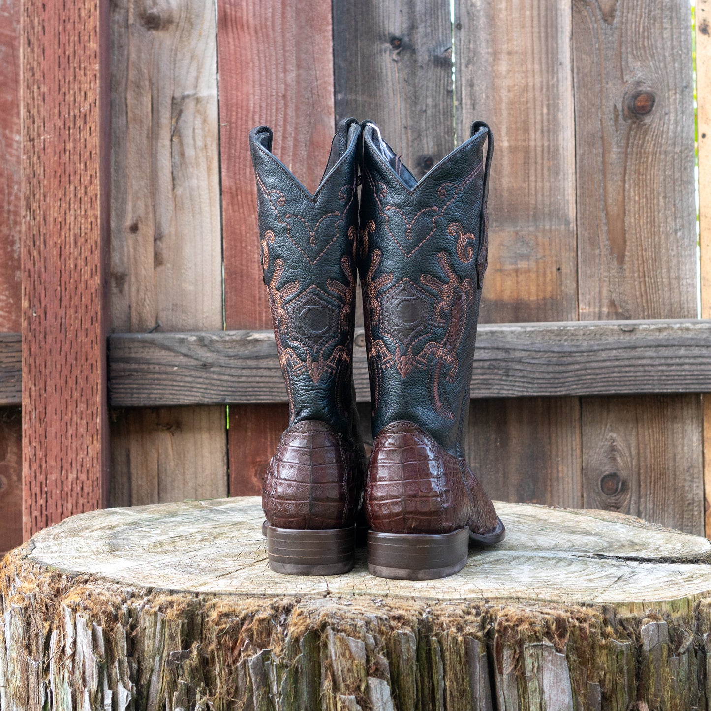 Cuadra Men's Fuscus Lomo Belly Cowboy Boots in Wine