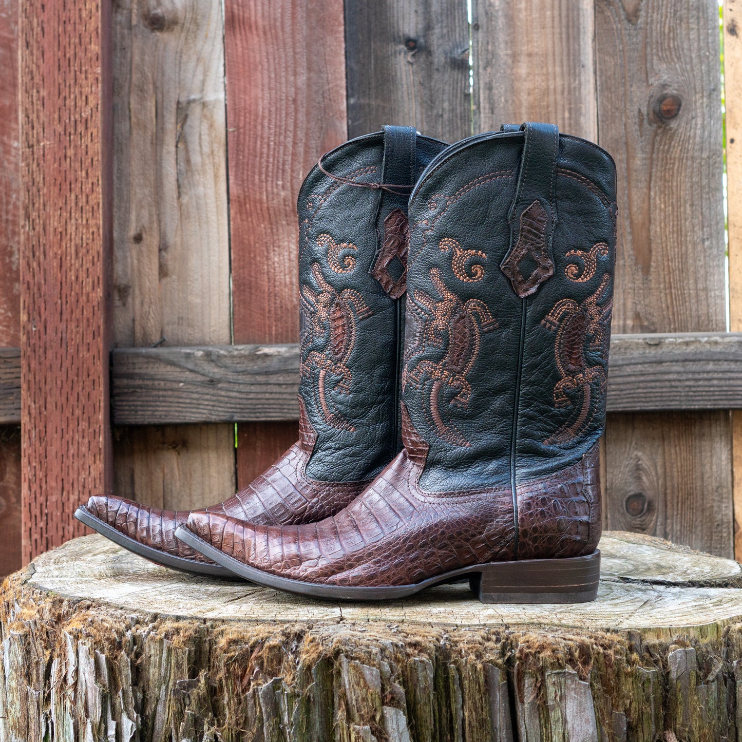 Cuadra Men's Fuscus Lomo Belly Cowboy Boots in Wine