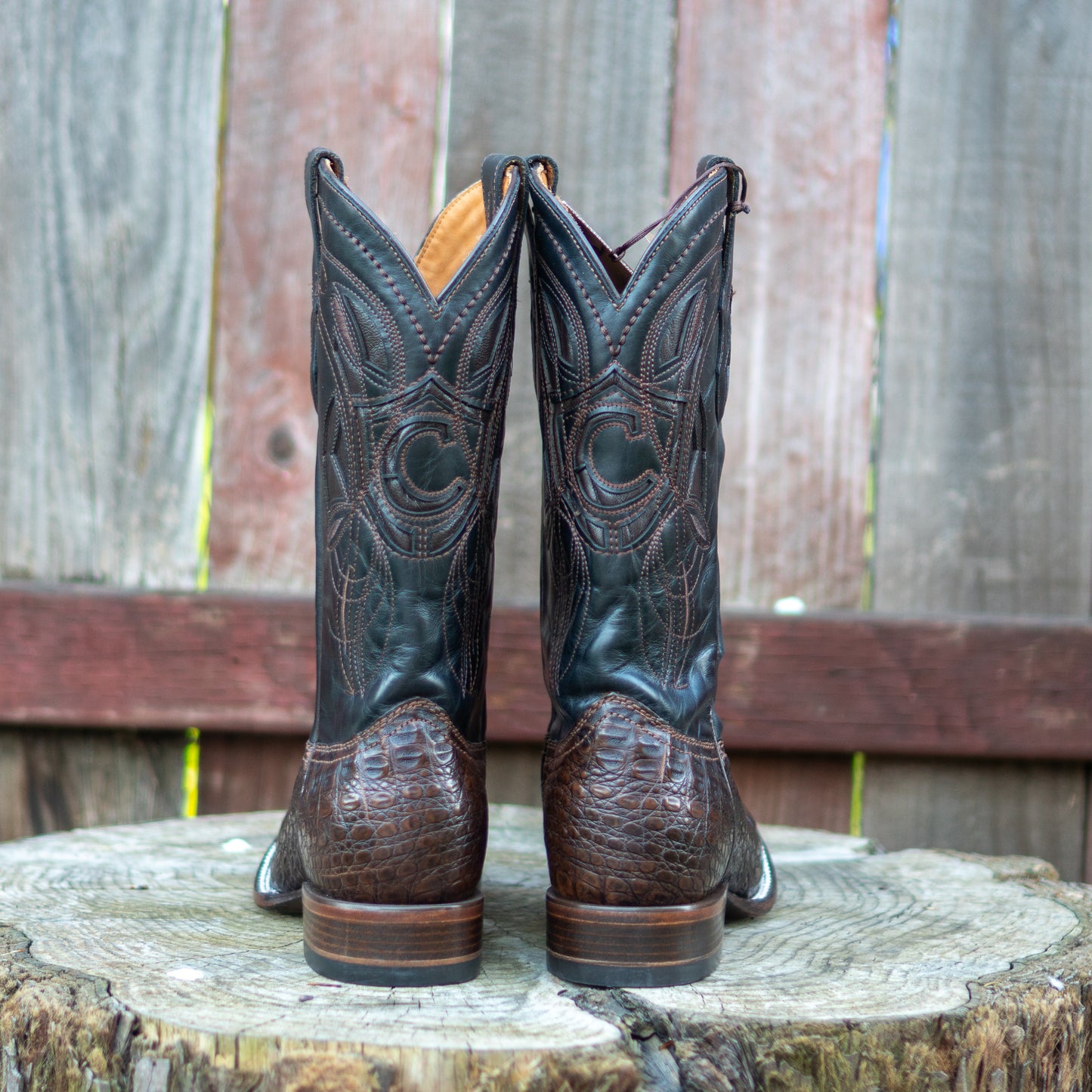 Cuadra Men's Fuscus Belly Cowboy Boots in Extasis