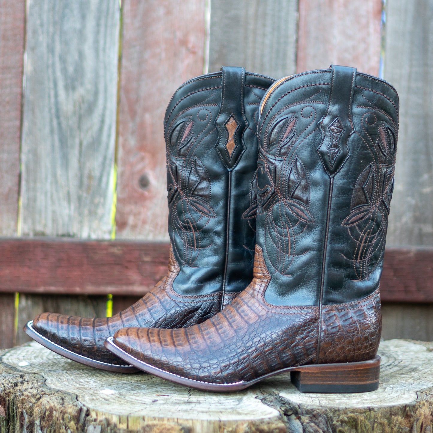 Cuadra Men's Fuscus Belly Cowboy Boots in Extasis