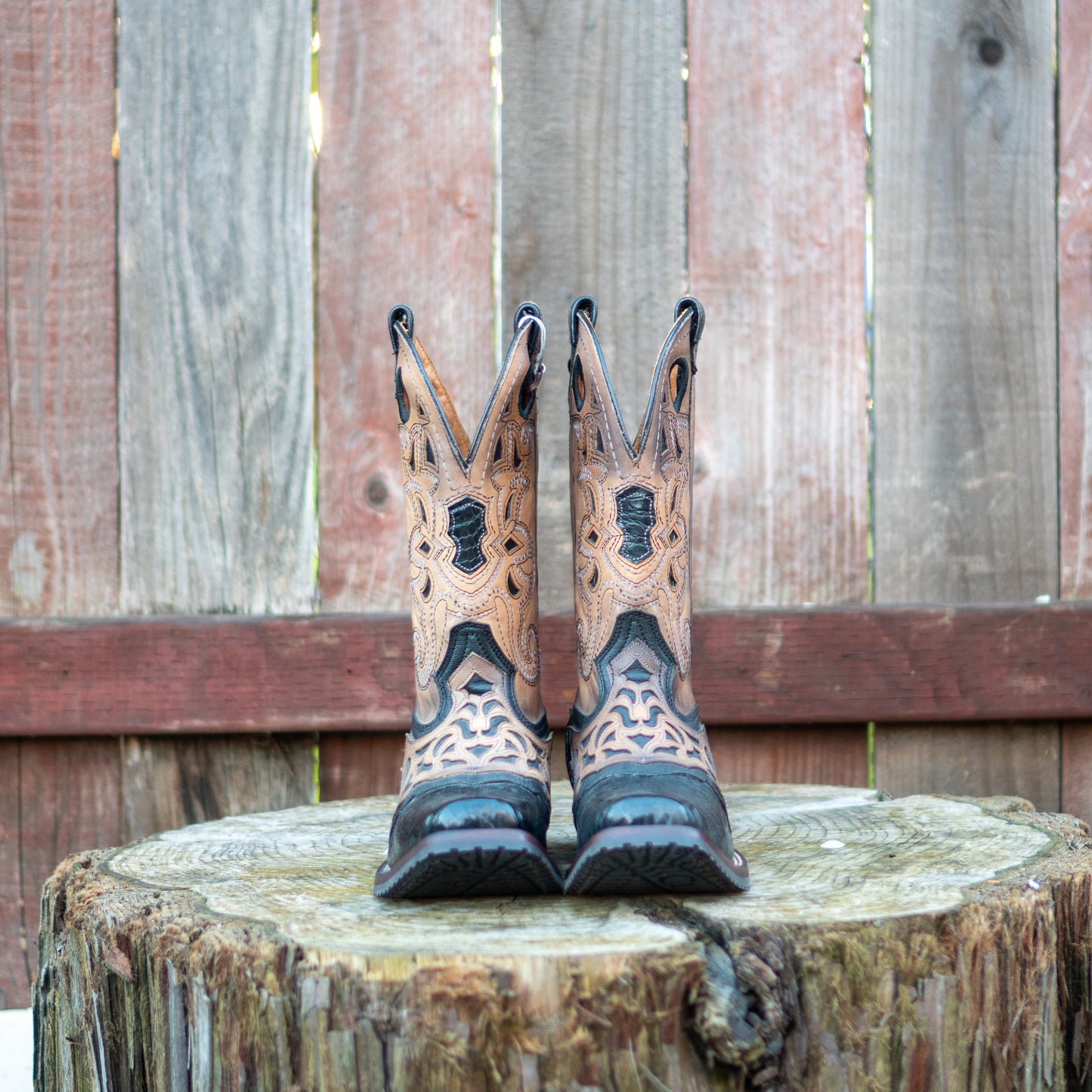 Cuadra Men's Fuscus Belly Cowboy Boots in Black