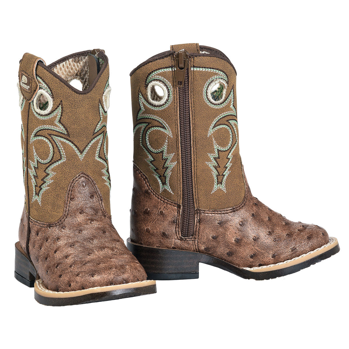 Twister Double Barrel Brant Toddler Boots Brown