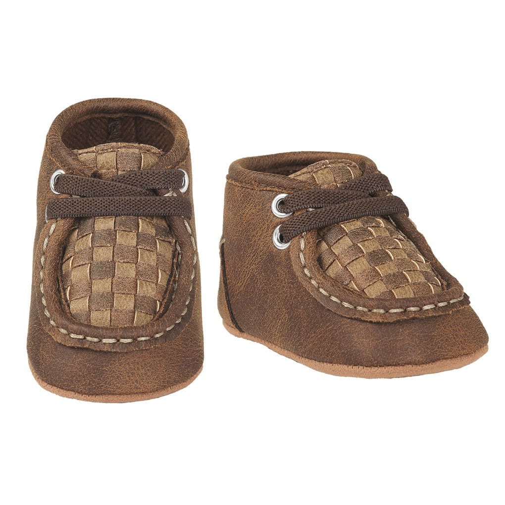 Twister Double Barrel Carson Style Baby Bucker Boot Brown