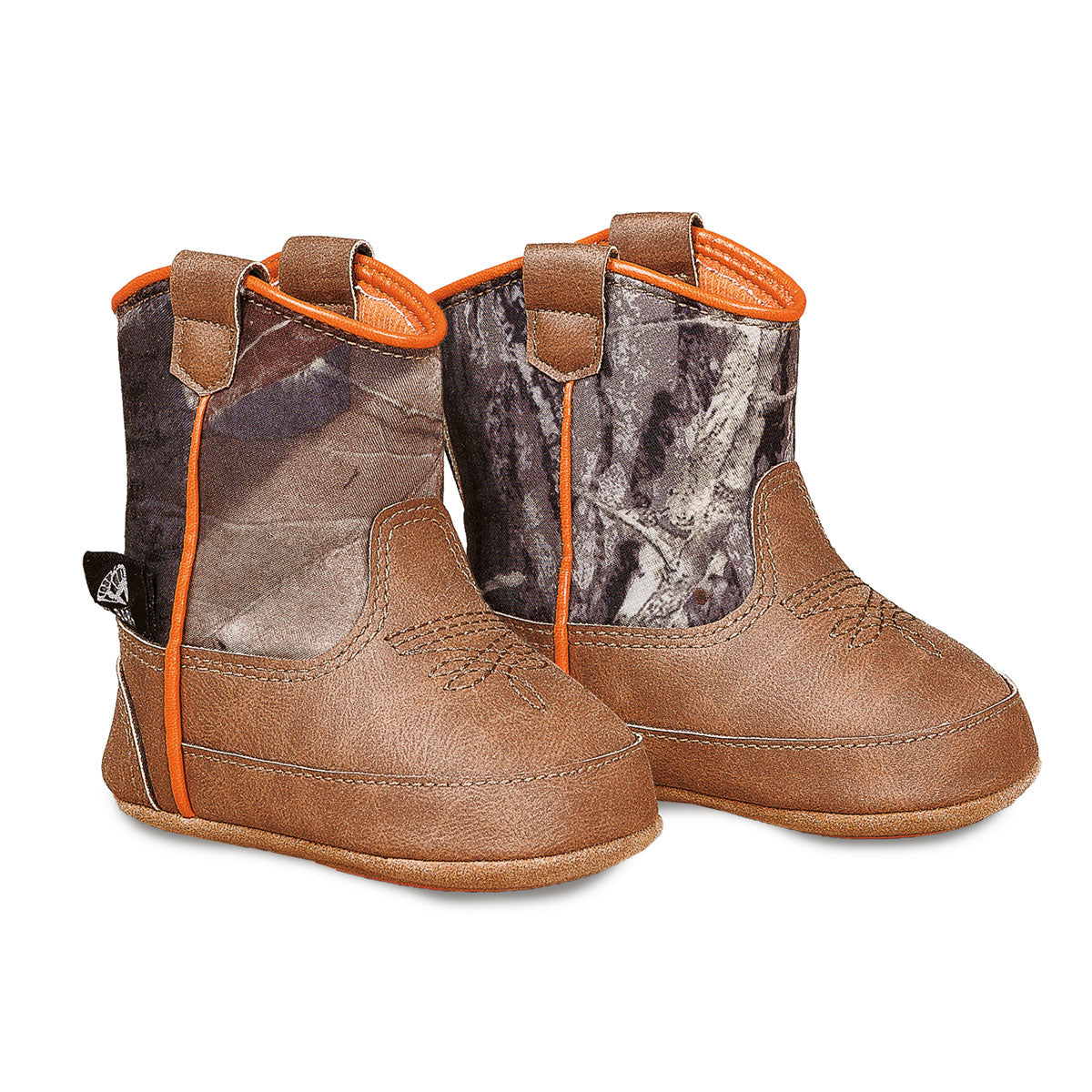 Twister Double Barrel Gunner Baby Bucker Boots Brown
