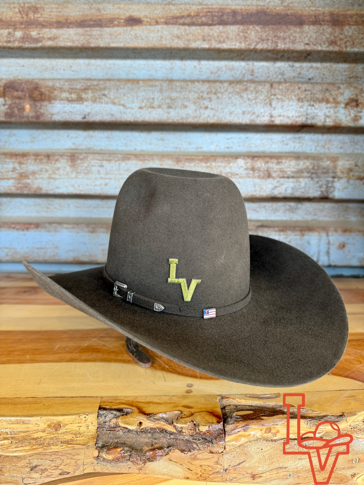 American Hat Company 10X Felt Hat Regular Crown Evergreen