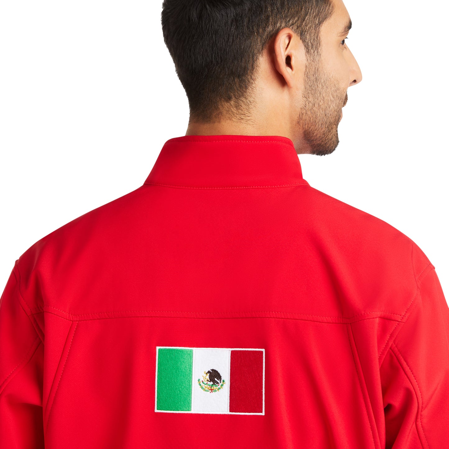 Ariat Men's New Team Softshell MEXICO Jacket Red