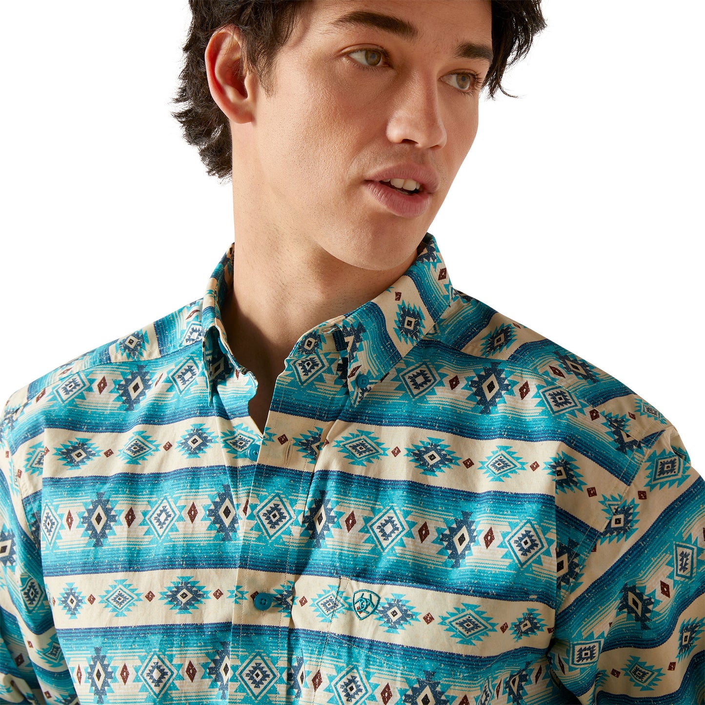 Ariat Men's Brent Classic Fit Shirt Sandshell