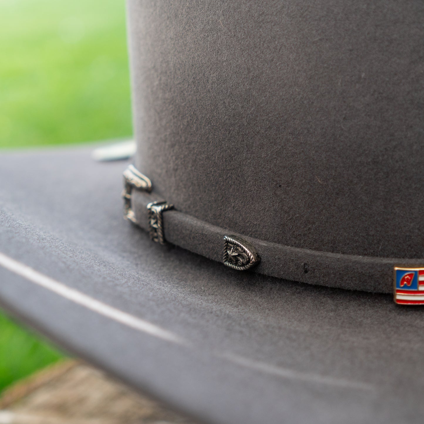 American Hat Company 10X Felt Hat Regular Crown Steel
