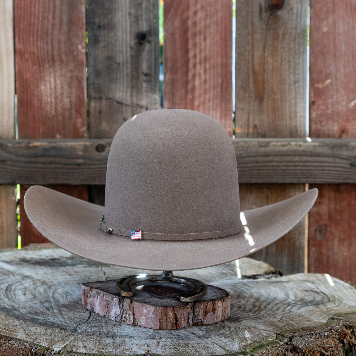 American Hat Company 100X Felt Hat Regular Crown Pecan