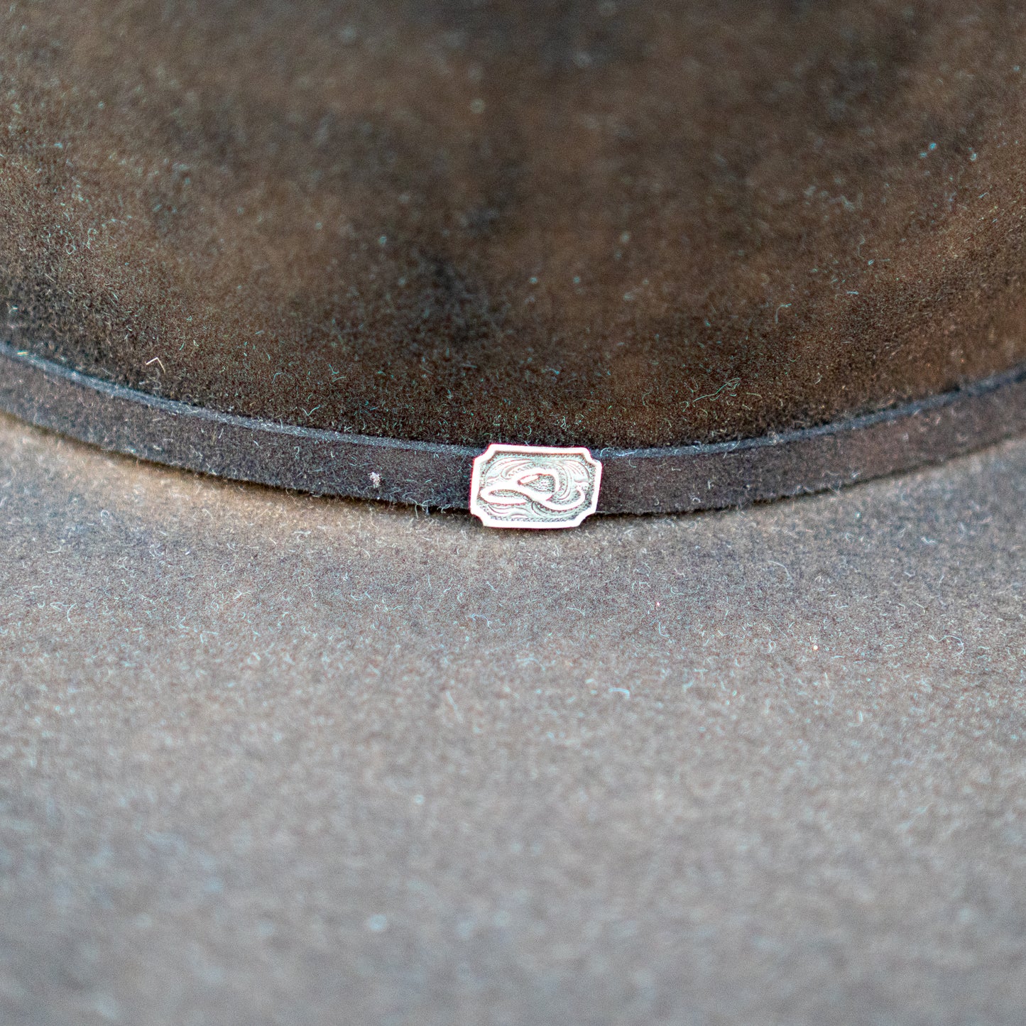 Resistol 10x Chute Boss Cowboy Hat Fur Felt Hat Regular Crown Chocolate