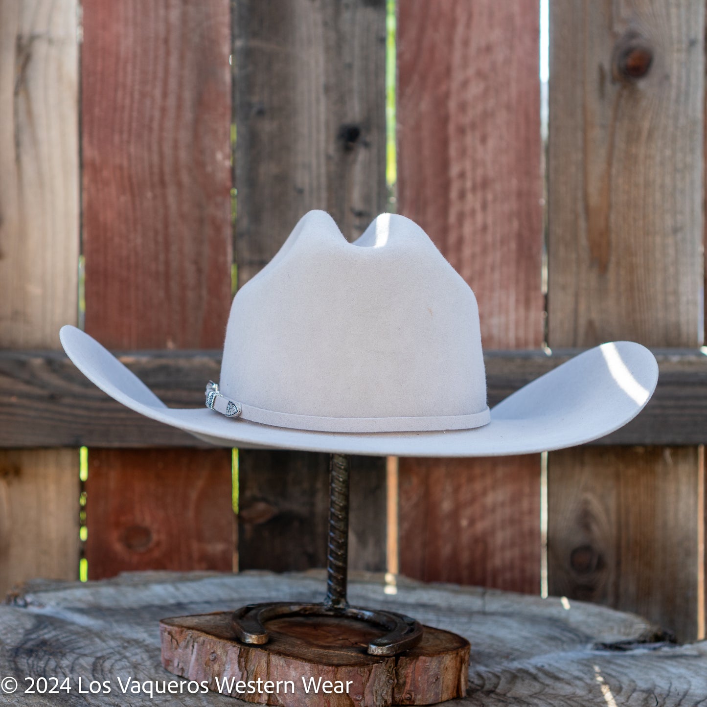Stetson 6x Bar None Felt Cowboy Hat Silverbelly