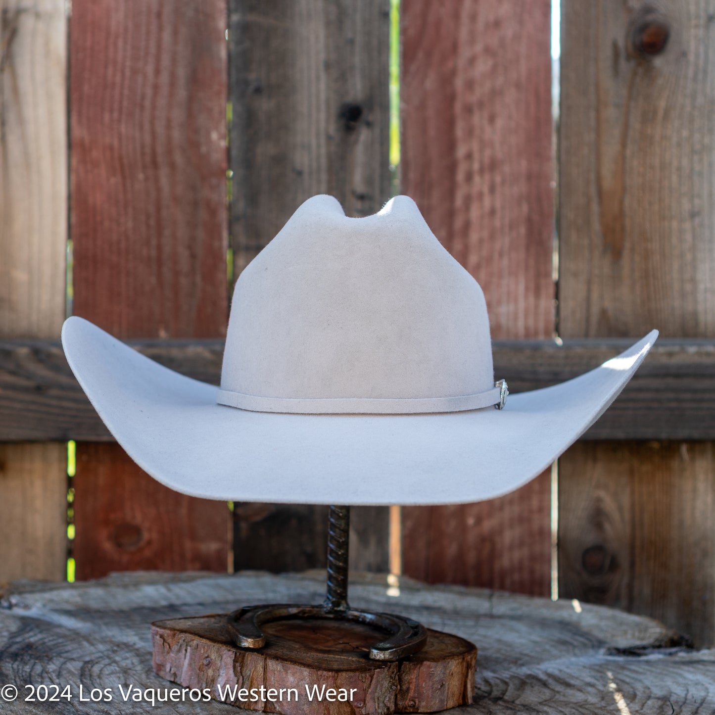 Stetson 6x Bar None Felt Cowboy Hat Silverbelly