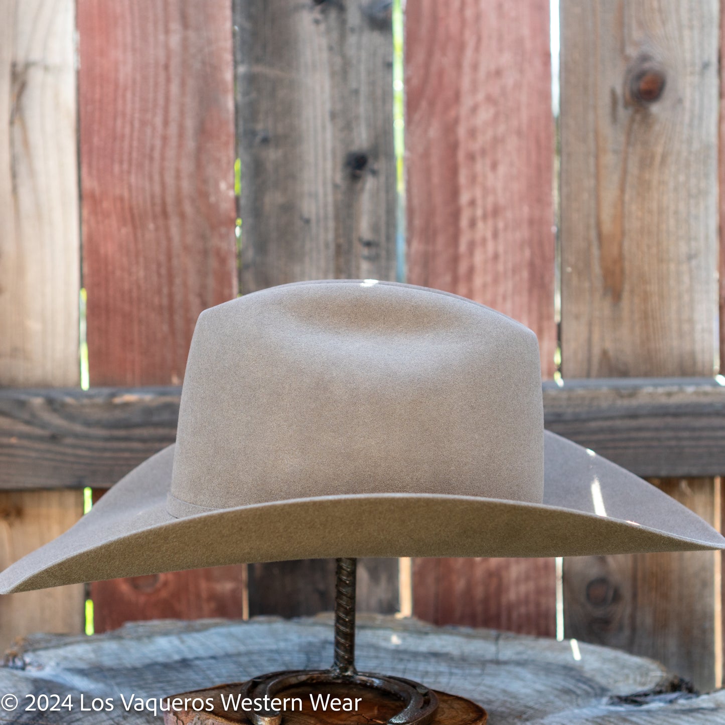 Resistol 6x Midnight Cowboy Hat Fur Felt Hat Regular Crown Driftwood