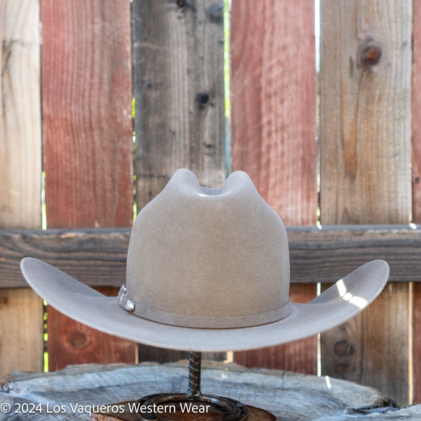 Resistol 6x Midnight Cowboy Hat Fur Felt Hat Regular Crown Driftwood