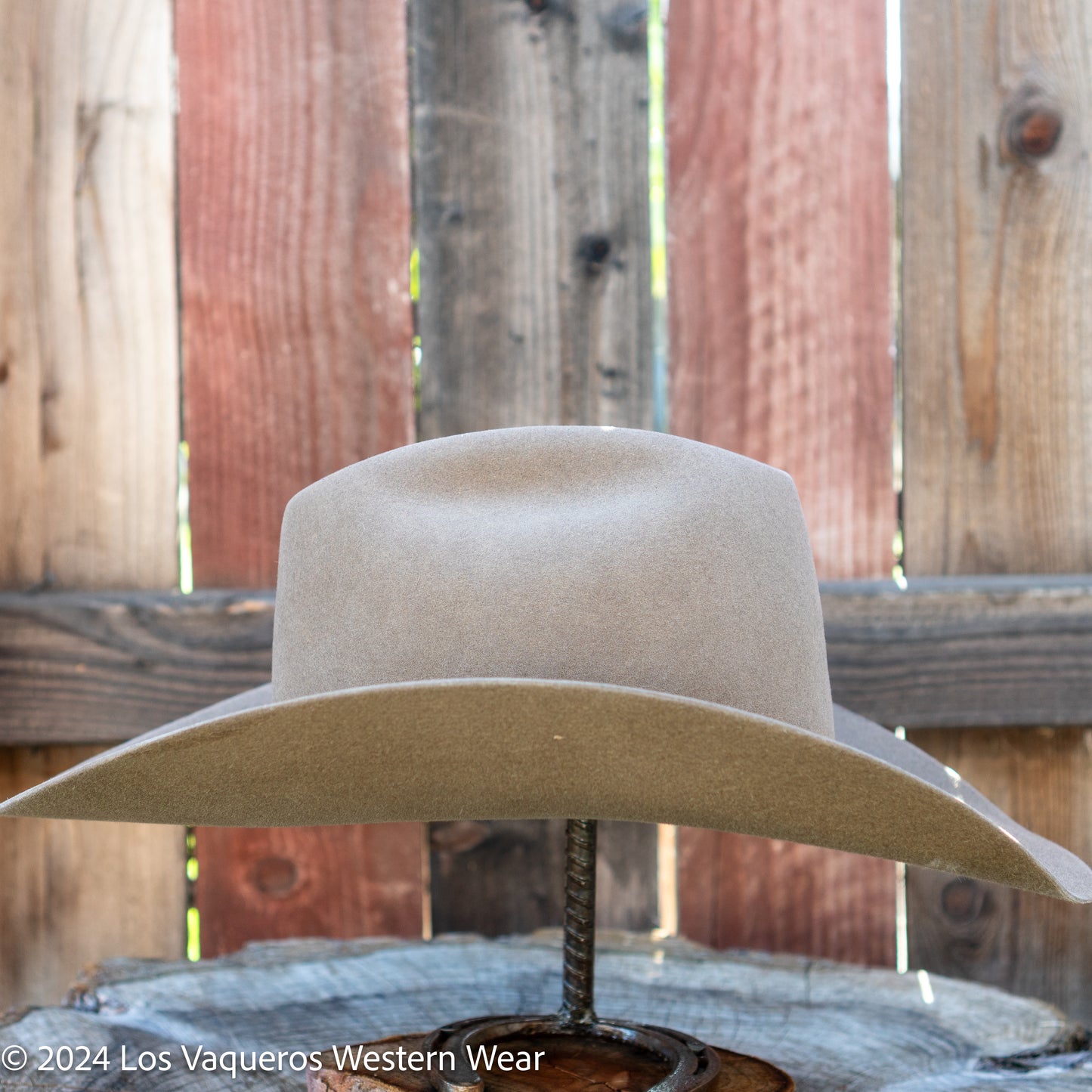 Resistol 6x Midnight Cowboy Hat Fur Felt Hat Regular Crown Driftwood