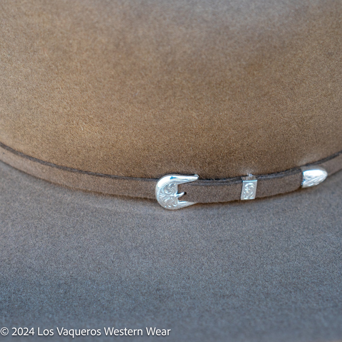 Resistol 6x Midnight Cowboy Hat Fur Felt Hat Regular Crown Driftwood