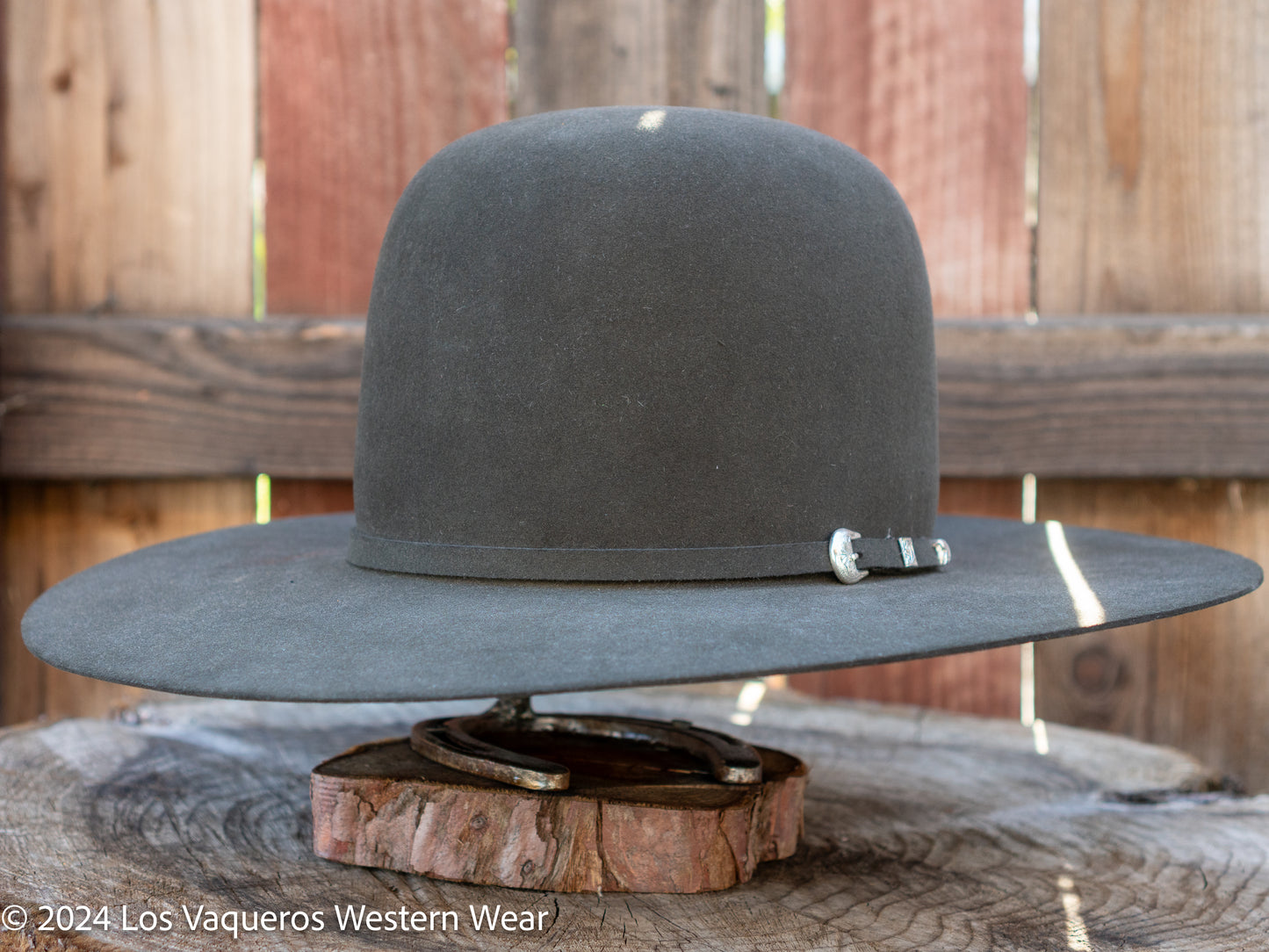 Resistol 6x Midnight Cowboy Hat Fur Felt Hat Regular Crown Sage