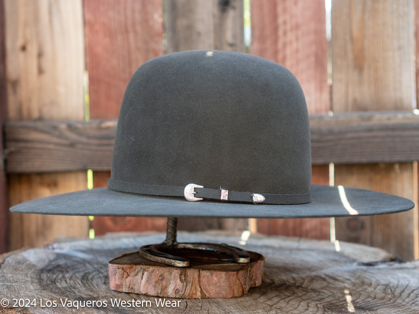 Resistol 6x Midnight Cowboy Hat Fur Felt Hat Regular Crown Sage