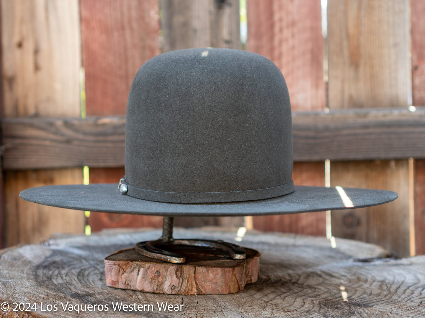 Resistol 6x Midnight Cowboy Hat Fur Felt Hat Regular Crown Sage