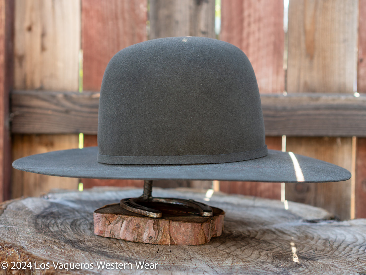 Resistol 6x Midnight Cowboy Hat Fur Felt Hat Regular Crown Sage