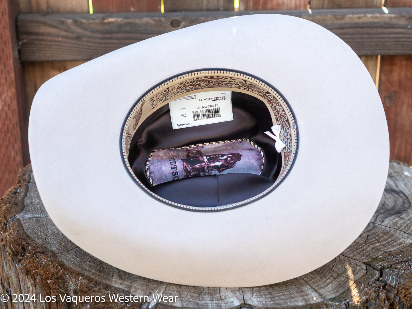 Stetson 6x Adelante Felt Cowboy Hat Silverbelly