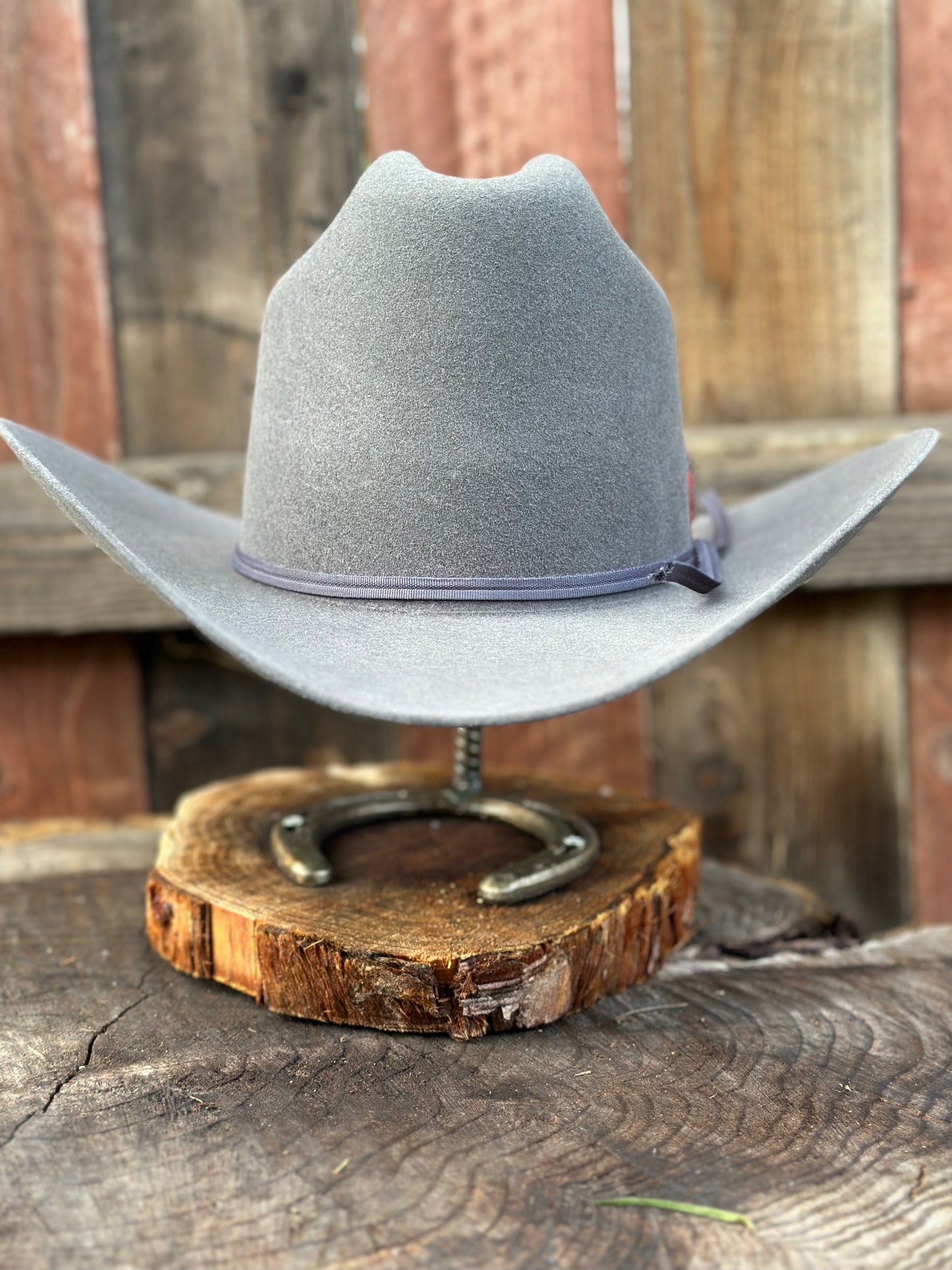 Laredo Wool Felt Hat Sinaloa Style Crown Charcoal